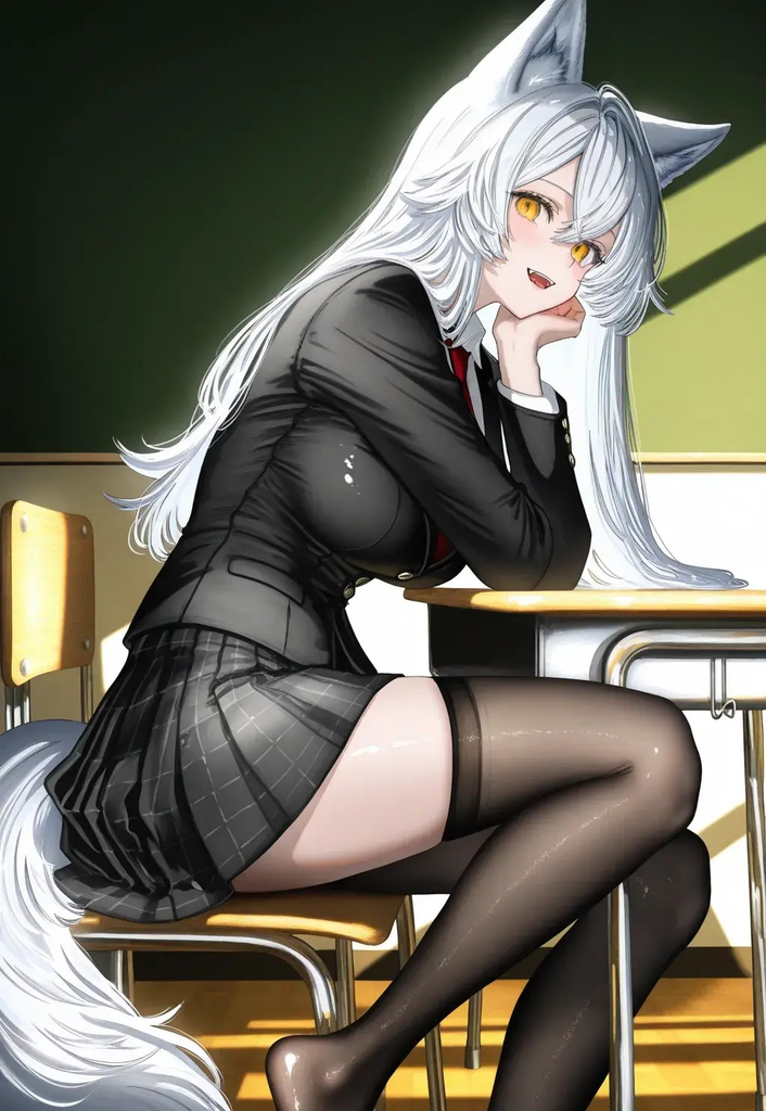 被狼少女转校生尾随，那是想吃掉我的眼神【凌音】