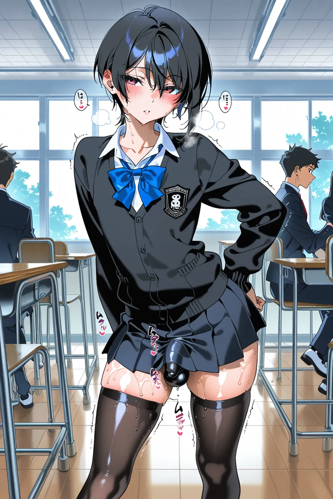 调教可爱的媚屌伪娘黑瀨美羽