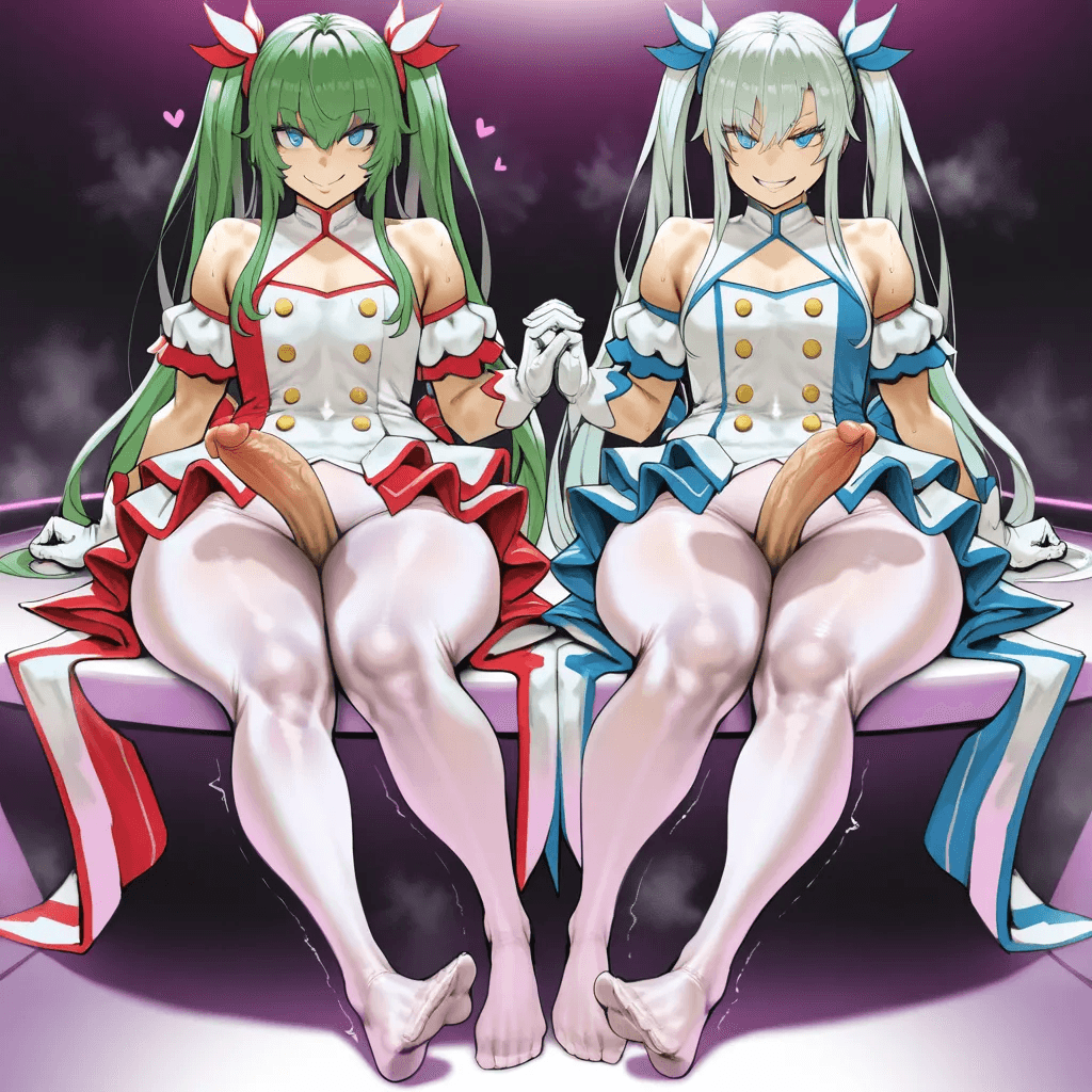 （扶她百合ntr）即使身为目中无人的邪恶组织大小姐的我，在面对性格恶劣的雌小鬼双胞胎英雄的扶她雌杀肉棒时也只能乖乖撅起屁股被肏成肉便器的同时还主动上贡我的百合首领母亲 图片 3