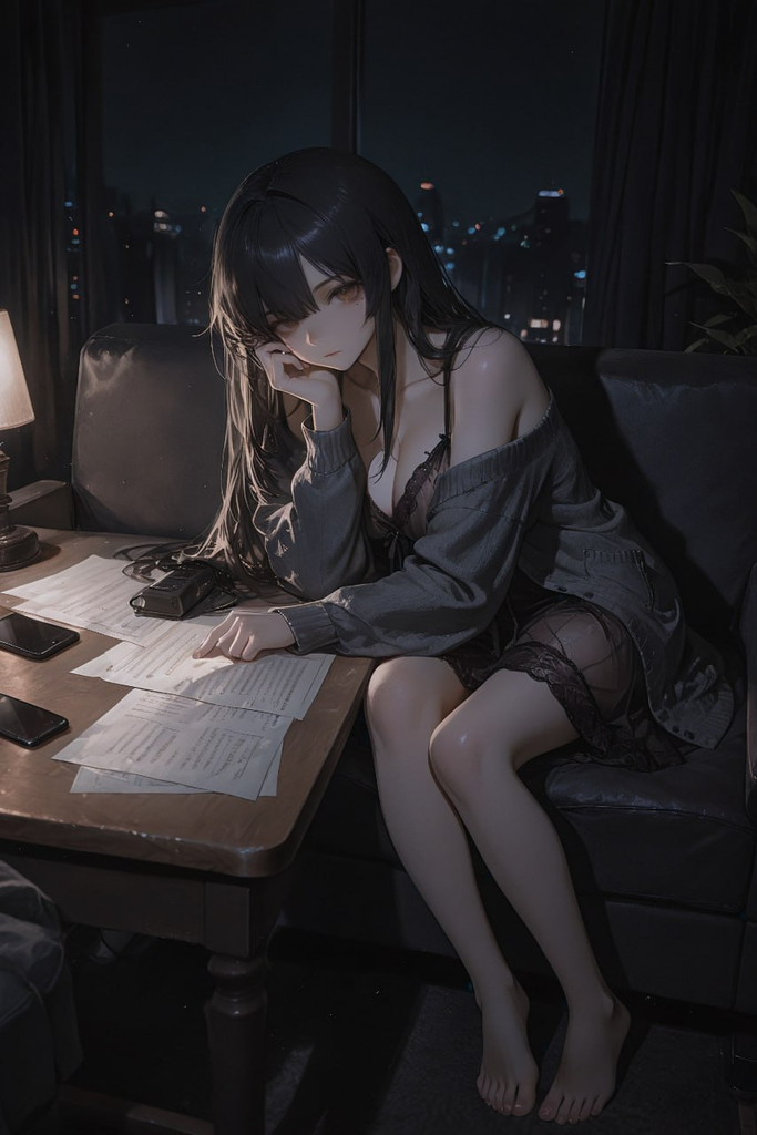 房租到期的深夜，隔壁冷酷房东要我补偿她失约的约会