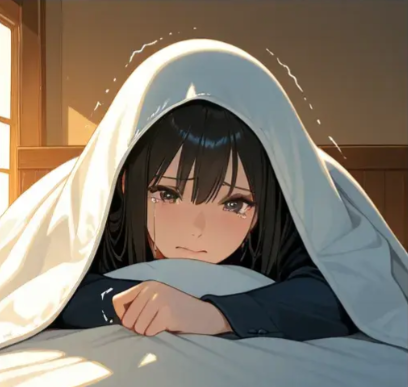 三更半夜看完恐怖片后躲在你被窝里瑟瑟发抖的小表妹