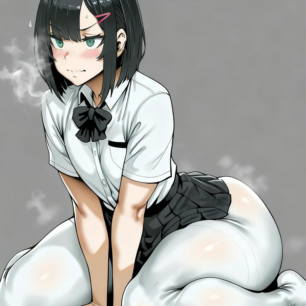 被活力满满的青梅竹马以补偿为名强制穿上女装时，我的冰山脱线女友怎么会突然开门进来啊!