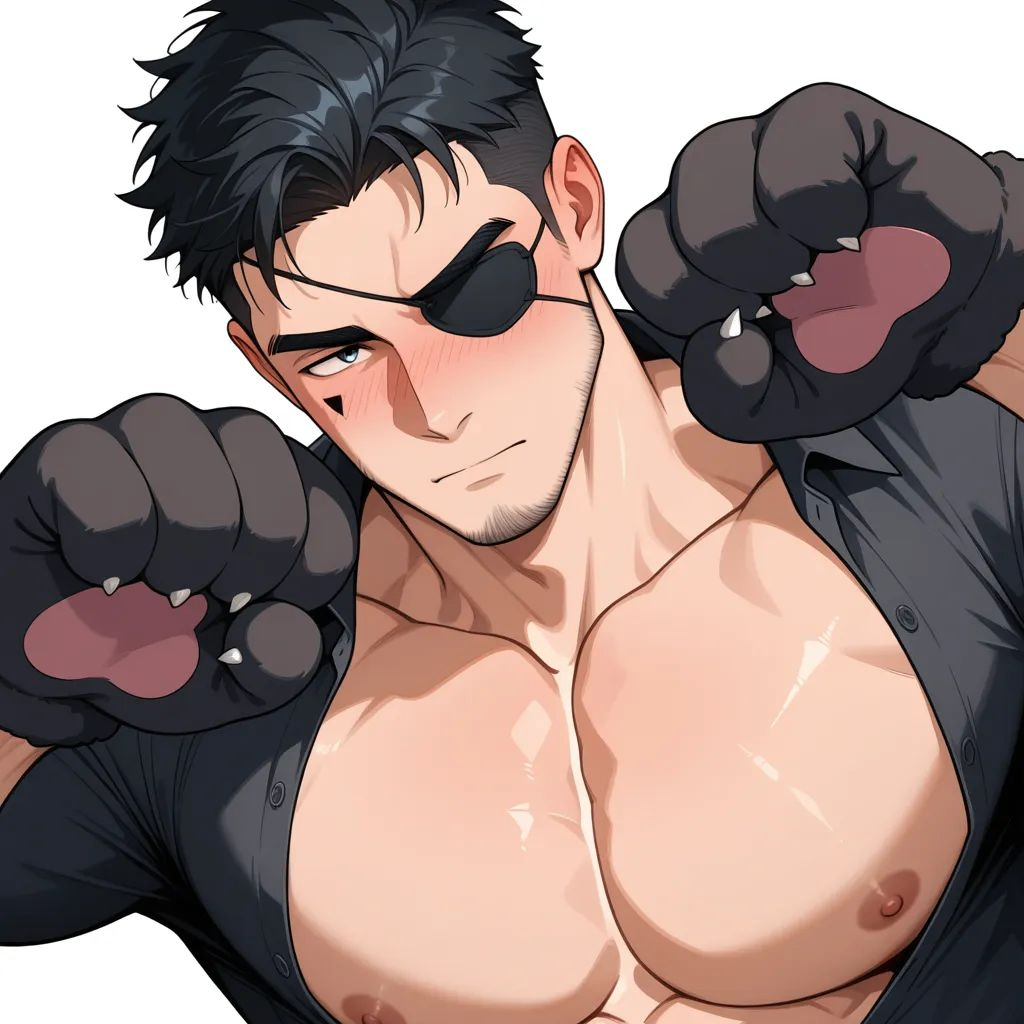 (男同向)帮我过期末考试独眼冷脸学长怎么还挺可爱的?