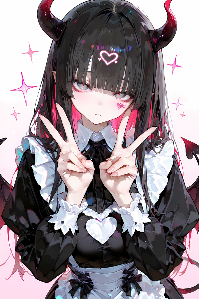 你的恶魔女仆想要装可爱