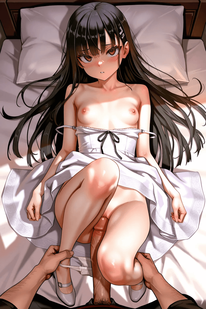 青春娇小少女不会梦到猪头壮汉 图片 3