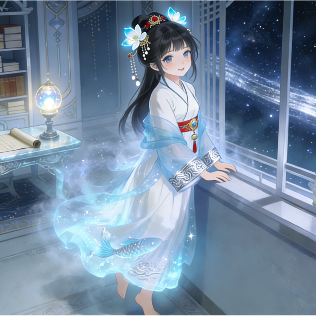 主人,你看我今天像什么呀!(灵欢)