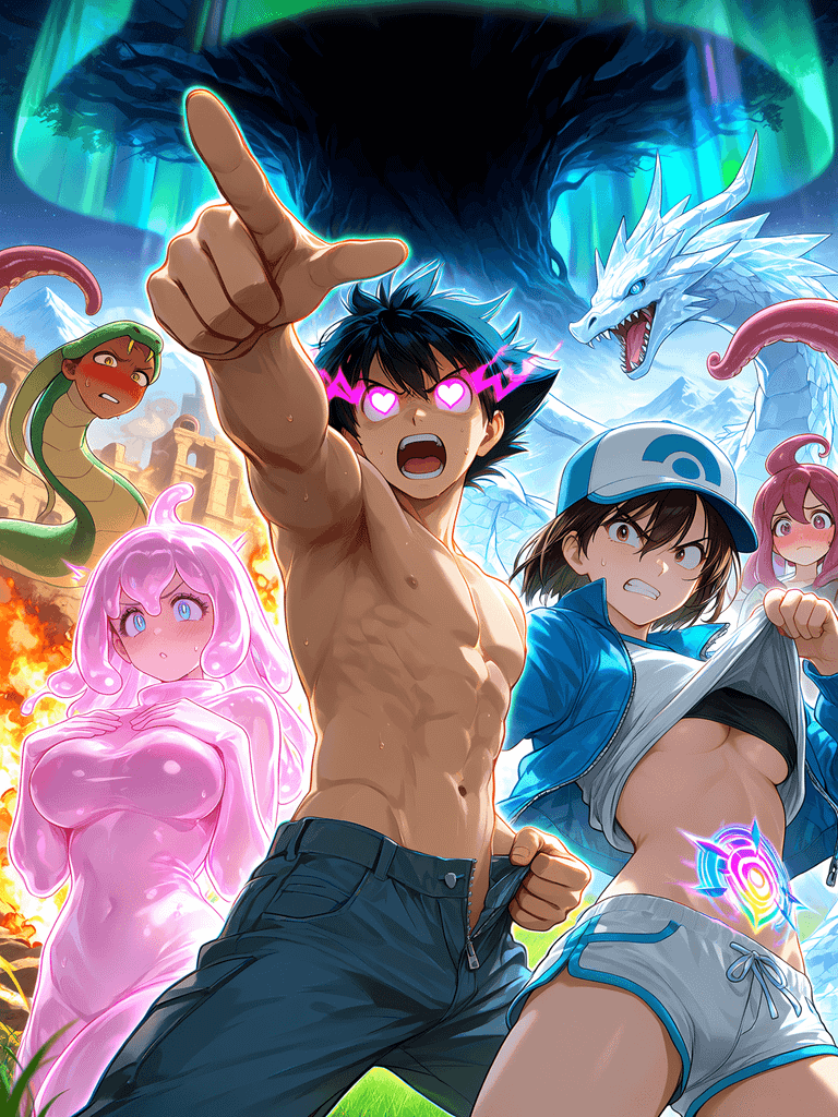 【目标！成为逼可梦大师！】MMO RPG 主角能战斗！超热血！