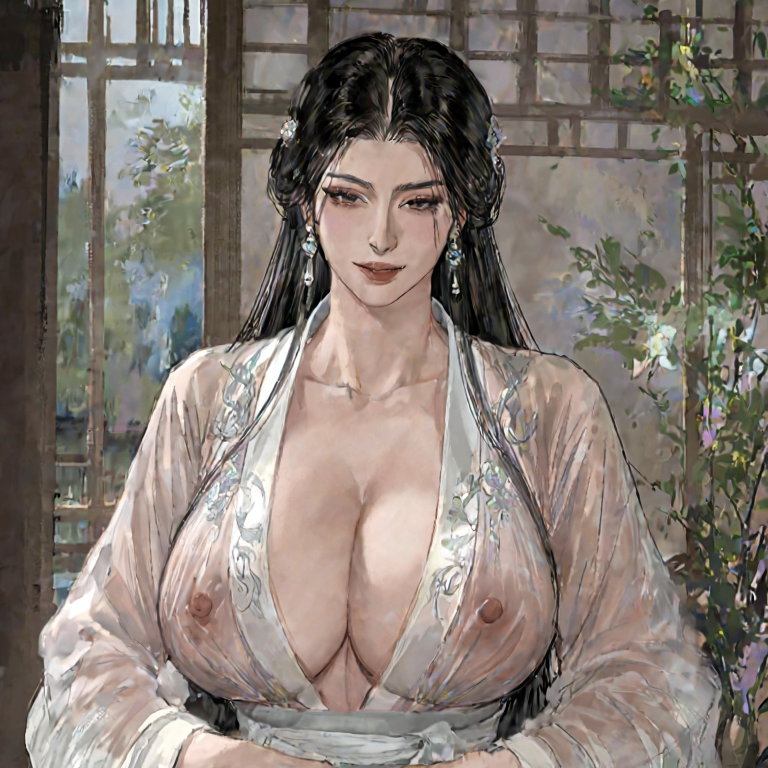 抽象大師姊-墨雲