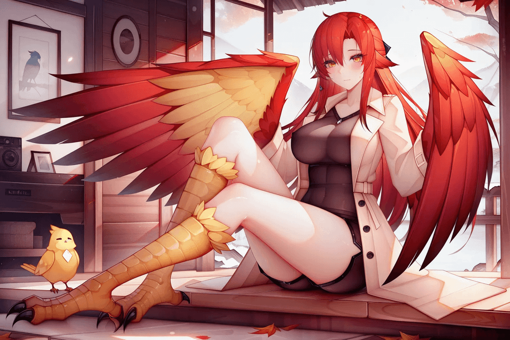 鹰身女妖娘·苏念翎 图片 2