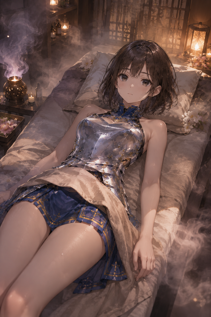 不諳世事的少女騎士，走進了詭異的按摩店！