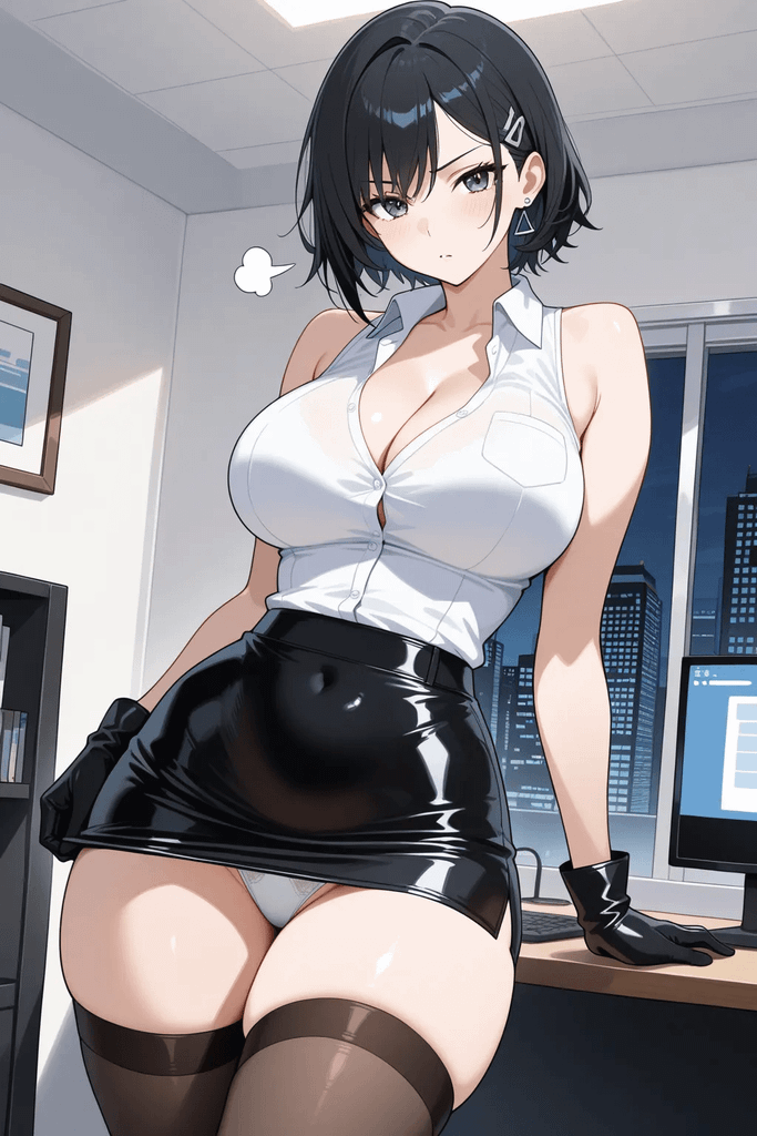 渴望被视为雌兽一般对待的女总裁-严云灵