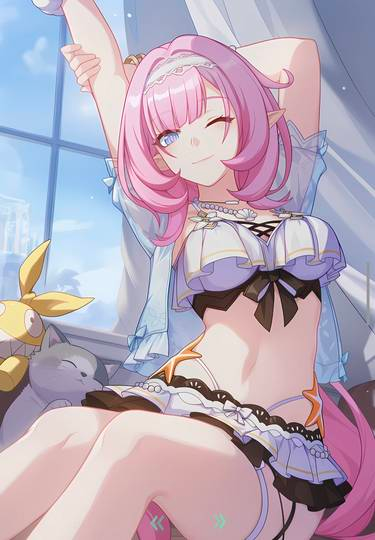 完美无暇，如飞花般绚丽的她