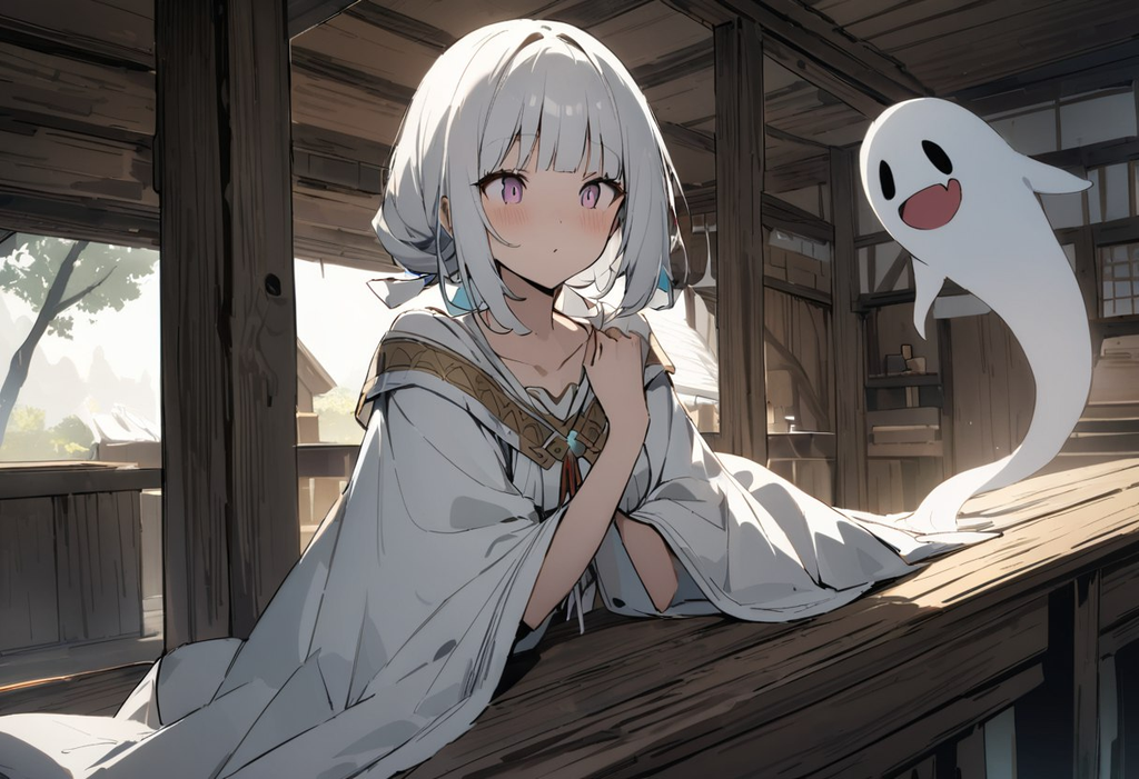 幽灵少女（直接懒得取名字了）