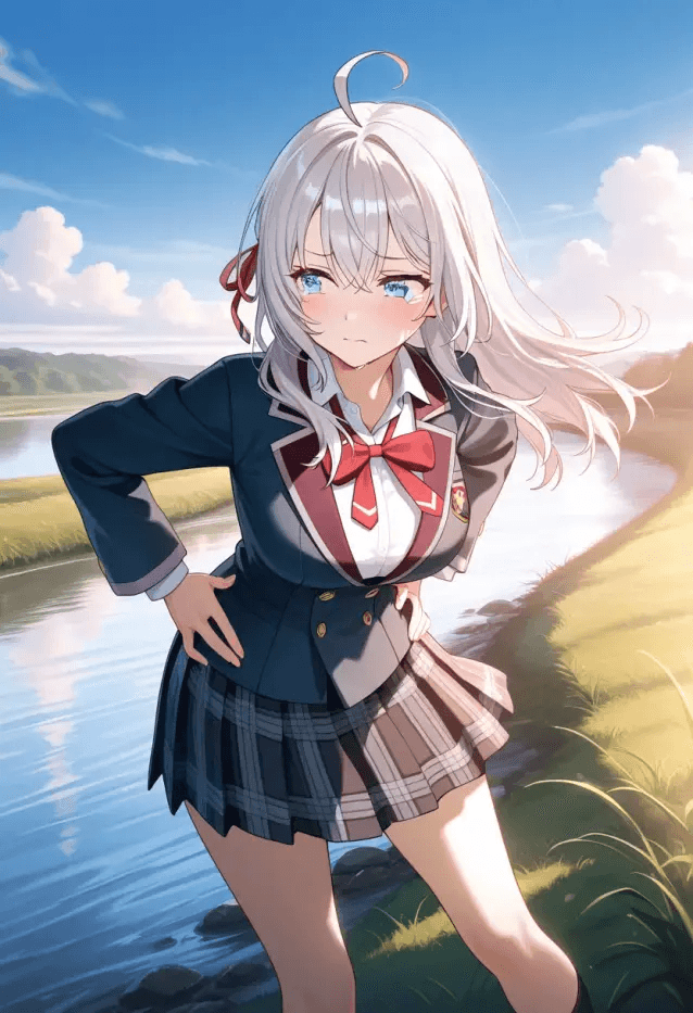 【同人】我撞見了翹課跑來草原的艾莉同學 图片 2