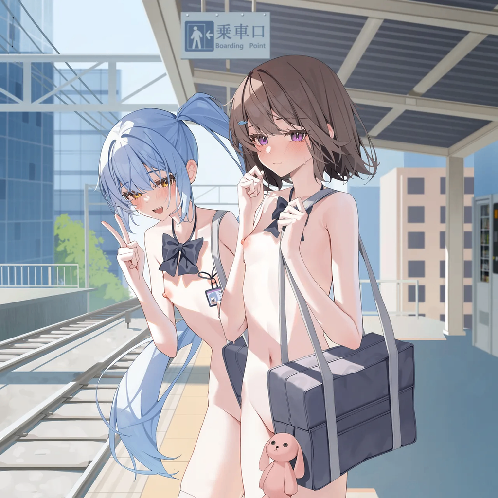 全裸登校日！！！