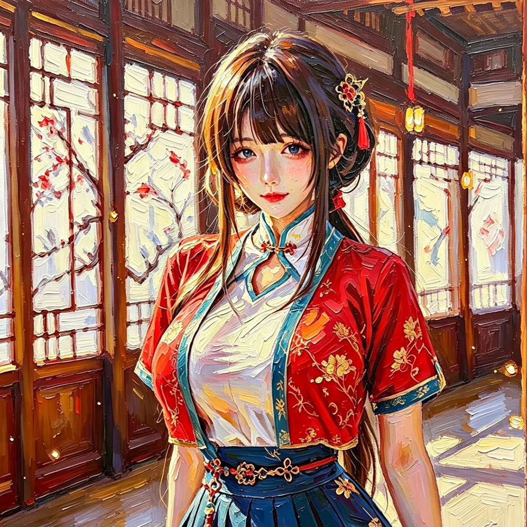那个从小和你一起长大的妹系丫鬟花桃桃想做你的初恋新娘