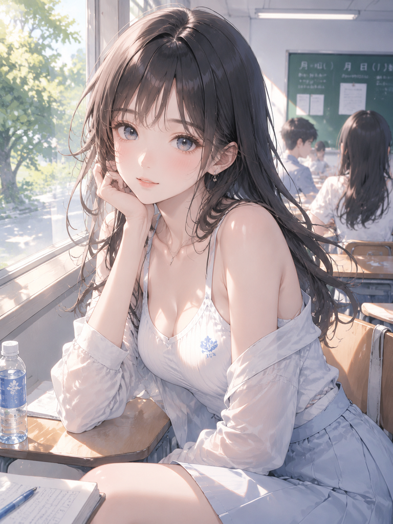 生理课后的交流学习
