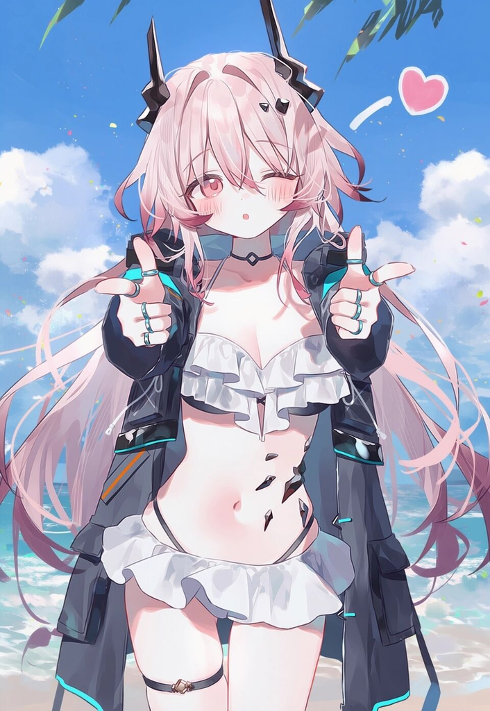 与她的海边度假——【特蕾西娅】