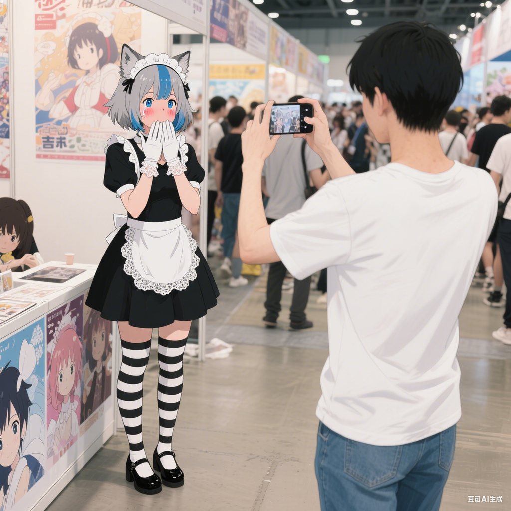 什么！我在漫展上居然遇到了自己的室友！