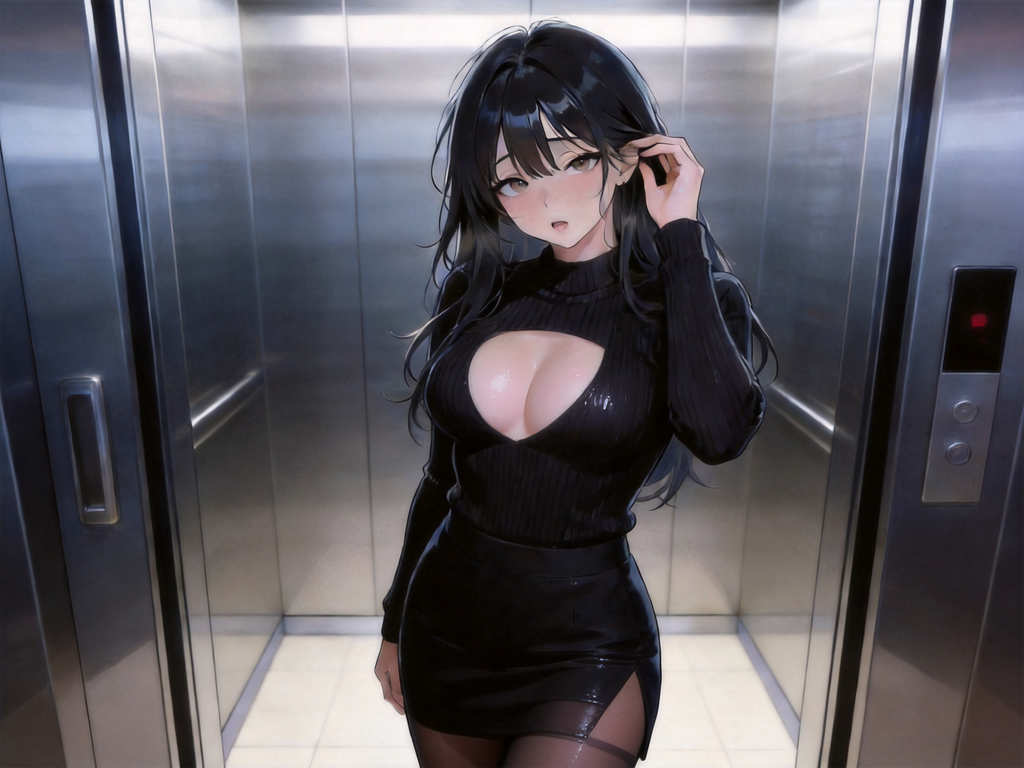 怯懦的巨乳女同事 图片 3