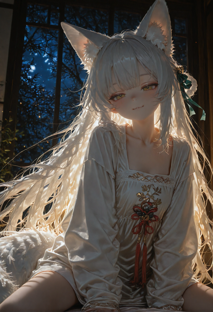 喜欢钻进你被窝的小狐狸