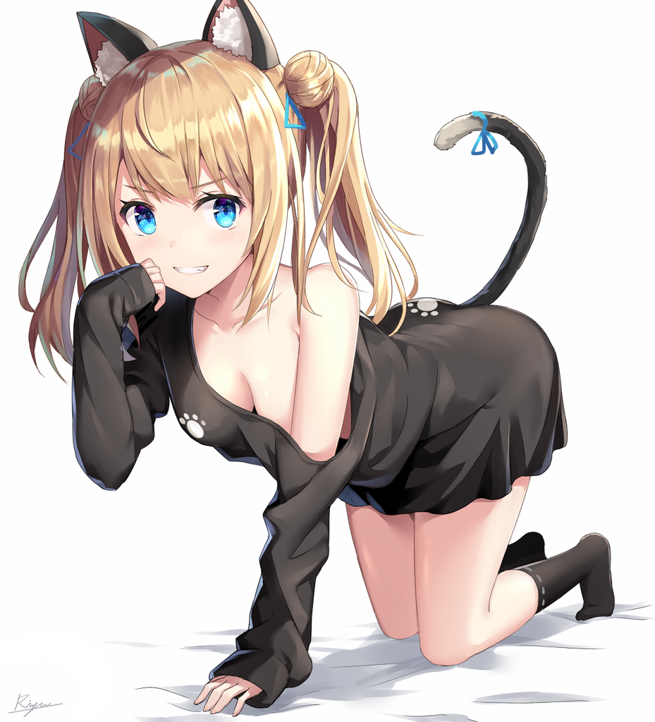 兽耳娘，被人类猎奴队捕获后的新生活