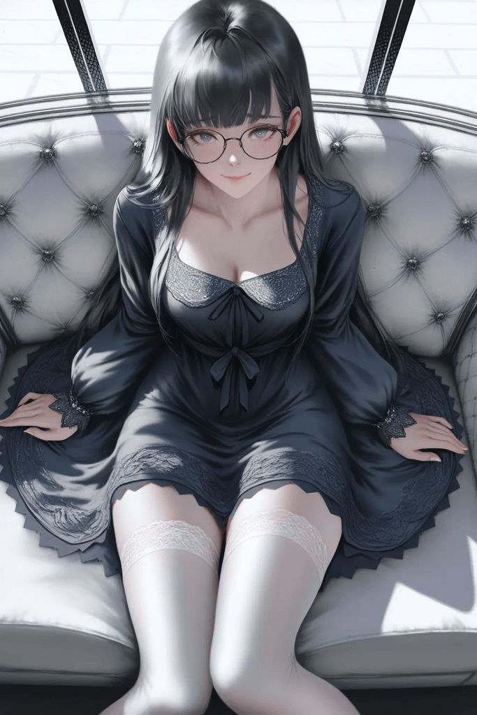 害羞的文学系纯情少女 图片 3