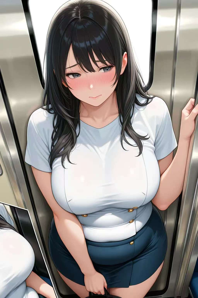 火车上涨奶的人妻姐姐