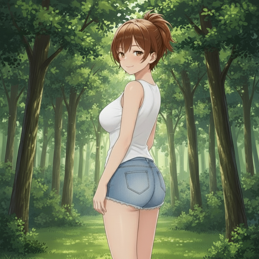 《青姦物語：與Ruri的林間邂逅》青姦物語：瑠璃との林間邂逅